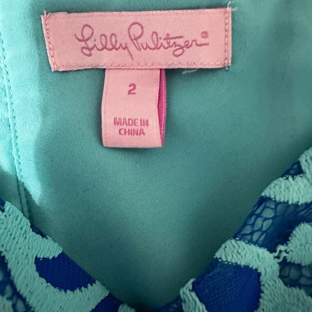 Lilly Pulitzer Avalon Allover Lace Dress - Picture 6 of 6
